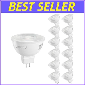 GU5.3 Dimmable MR6 LED Bulbs - Spotlight Lighting, 25000 Hours Lifespan, 2 Packs - Picture 1 of 11