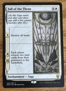 MTG Dominaria, Fall of the Thran -- Light Played - Picture 1 of 2