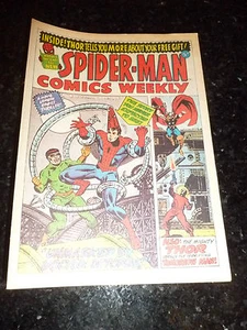 SPIDER-MAN Comics Weekly - No 4 - Date 10/03/1973 - UK Paper Comic - Imagen 1 de 1