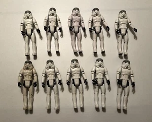 10 1990 Vintage Star Wars Disney Star Tours Stormtrooper Actionfiguren ARMEE KONVOLUT - Bild 1 von 4