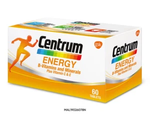 60' Centrum Energy Vitaminas B y Minerales Más Vitamina C y E ENVÍO GRATUITO - Imagen 1 de 4