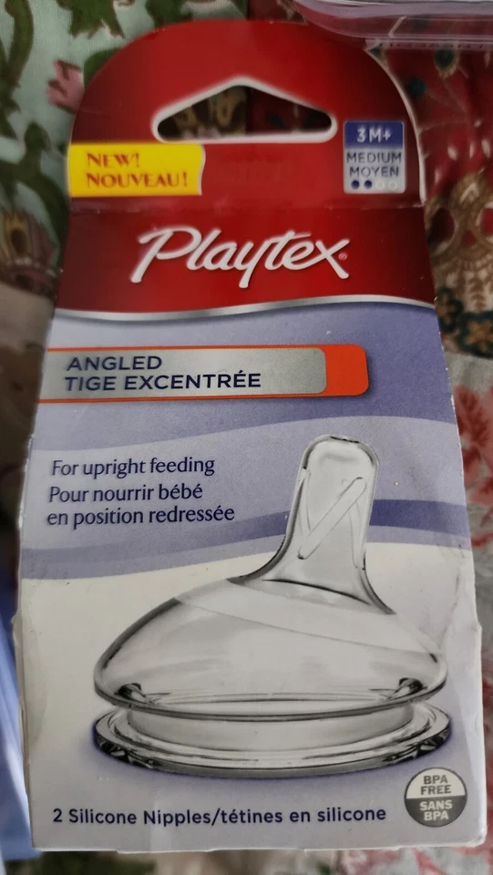 Playtex, Angled Nipple, Medium Flow, 2-Count/Pack - Image 1 of 1