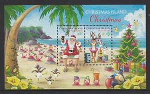 CHRISTMAS Island 2024 CHRISTMAS block, MINISHEET MNH - Santa & Wildlife - Picture 1 of 1