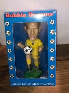 2002 Bobble Dreams MLS Soccer Bobblehead Brian McBride Columbus Crew NEW MIB - Picture 1 of 2