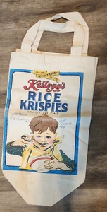 Vintage Kelloggs Cereal Cloth Bag ***RARE*** - Picture 1 of 3