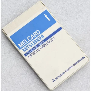 RAM CARD VINTAGE MITSUBISHI MELCARD 512KB MF3512-M2EAC01 RARA DA COLLEZIONE M556 - Foto 1 di 1