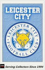 1996-97 Merlin Gold Premier League Soccer Card Club Emblem E9: Leicester City
