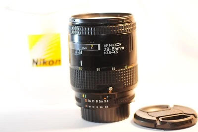 Nikon AF Nikkor 28-85mm f/3.5-4.5 FX lens READ AS IS PARTS REPAIR NO RETURN - Image 1 of 4