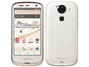 DOCOMO FUJITSU F-03E ARROWS KISS ANDROID SMARTPHONE UNLOCKED NEW INNOCENT WHITE - Picture 1 of 7