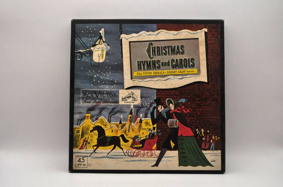 Christmas Hymns and Carols - RCA Victor Chorale/Robert Shaw director (7"-45rpm) Foto 1 de 1