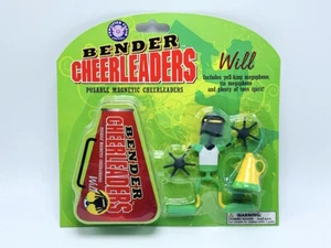 Neu Hog Wild Bender Cheerleaders Will mit Megaphon & Zinn Megaphon Hülle Cheer - Bild 1 von 3