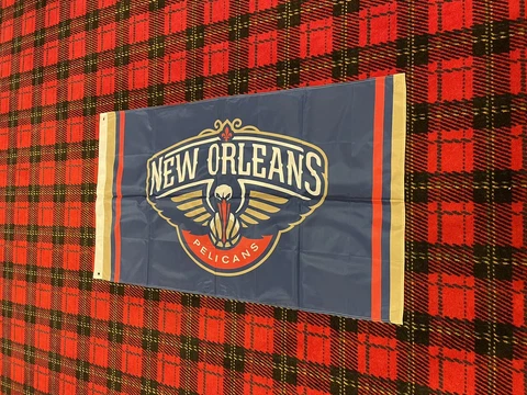 Brand New New Orleans Pelicans flag 3 foot by 5 foot Cover