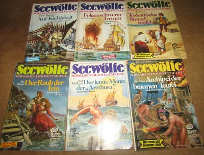 Seewölfe, Korsaren der Weltmeere, Romanhefte 236, 252, 279, 289, 294, 295 zh005 - Bild 1 von 2