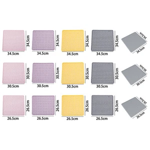 1 Stück Geschirrtrockenmatten Geruchlos Drainage Pad Zuverlässig Silikonmatte Rutschfest Sicher - Bild 1 von 45