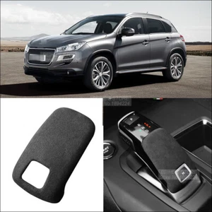 Alcantara Car Gear Shift Knob Sticker Cover Protect shell Trim For Peugeot 4008 - Picture 1 of 10