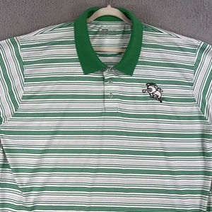 Arkansas Monticello Boll Weevils Polo Shirt MENS 2XL Striped Golf Casual - Picture 1 of 9