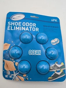 Odor Deodorizer Balls for Shoes, Gym Bags, Drawers, and Locker, Ocean, Natura... - Picture 1 of 3