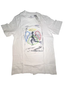 Adidas X Xbox Donovan Mitchell Hombre Blanco Pequeña Manga Corta Camiseta Nueva Con Etiquetas - Imagen 1 de 17