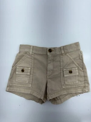 Shorts cargo feminino bege marinho antigo tamanho 8 - Imagem 1 de 4