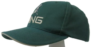 Cappello da golf Mr Ping Strapback verde tutto cotone ricamato logo ping - Foto 1 di 9