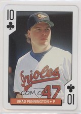 1994 US Playing Card Bicycle Baltimore Orioles Box Set Brad Pennington #10C