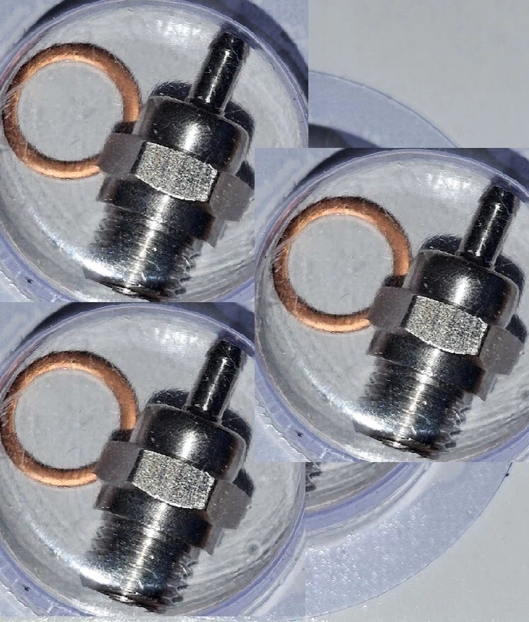 FERRARI 04 KYOSHO DE AGOSTINI  3 pz candela motore 3 Stück Motorzündkerze GX 15 - Immagine 1 di 1