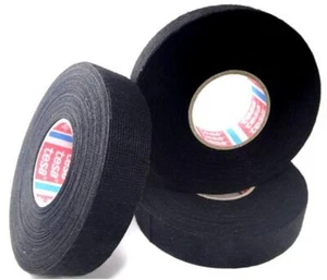 Tesa Adhesive Fleece Fabric Cloth Tape Wiring Loom Harness 15mm / 19mm - Picture 1 of 7