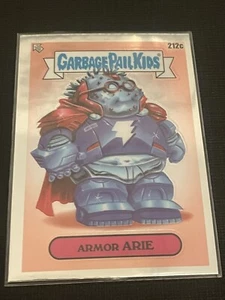Garbage Pail Kids Chrome 2022 series 5 - 212c Armor ARIE - C Card Variation - Picture 1 of 2
