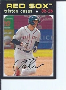 Triston Casas 2020 Topps Heritage Minors Qty - Picture 1 of 1