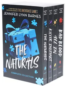 The Naturals Series By Jennifer Lynn Barnes 4 Books Box Set-Ages 12+ - Paperback - Picture 1 of 4