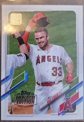 2021 Topps Employee Edition Max Stassi Super Rare Parallel Card #168 Angels - Image 1 of 2