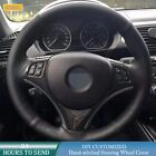 Hand-Stitch Leather Car Accessories Steering Wheel Cover For BMW E90 E91 E92