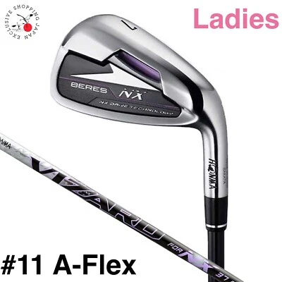 HONMA Beres NX Ladies Womens #11 Iron A Flex Vizard For NX 37 Graphite Shaft MTO - Image 1 of 4