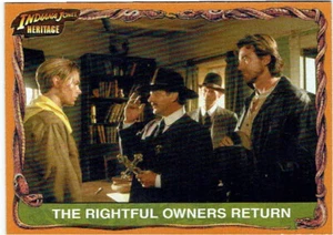 Indiana Jones Heritage Topps 2008 White Back Parallel Chase Card #58 - #075/500 - Picture 1 of 1