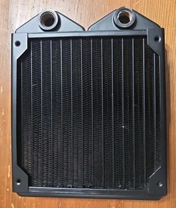 Koolance HX Series Radiator single fan Copper Core - Afbeelding 1 van 5