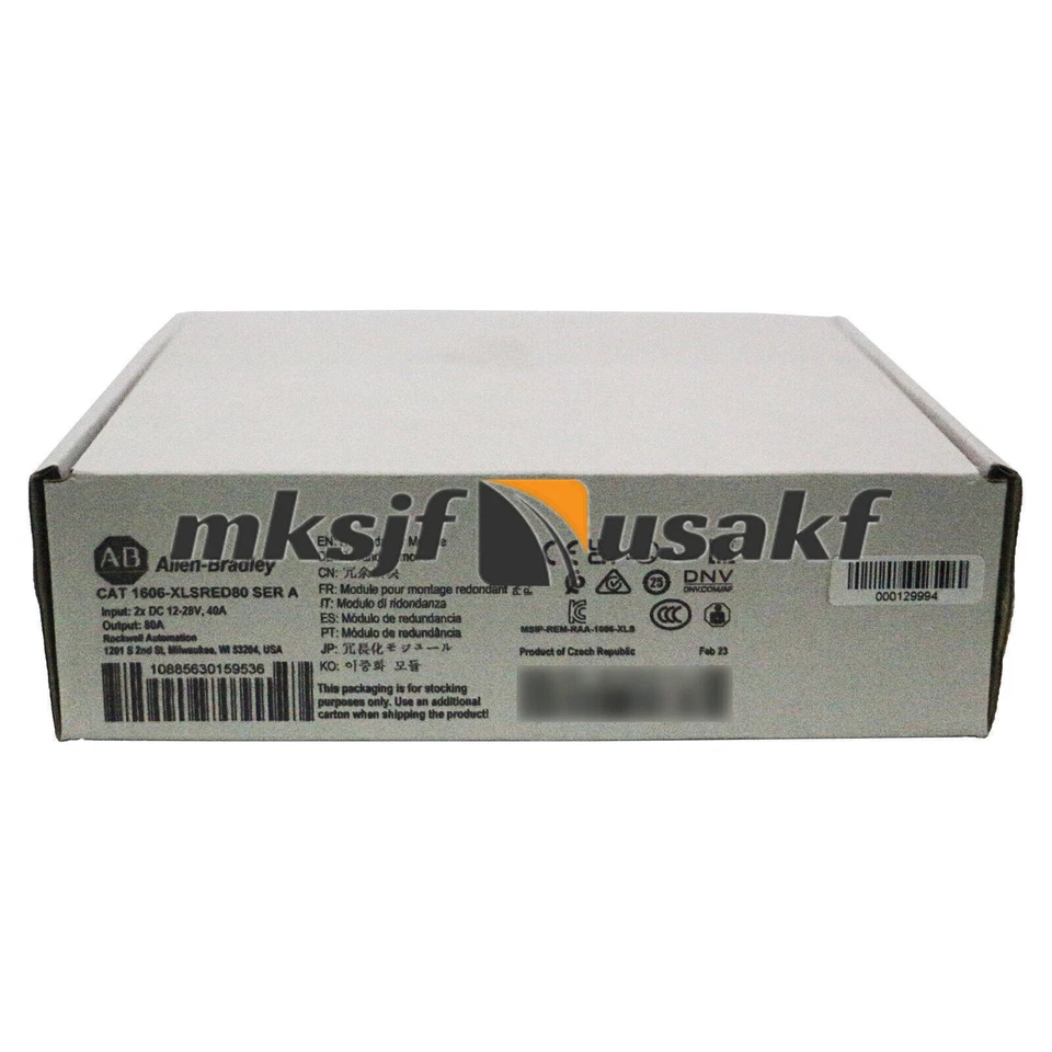 Nuovo modulo di ridondanza AB 1606-XLSRED80 - spedizione UPS tasse gratuite USA - Immagine 1 di 4