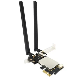Adaptateur de Carte WiFi PCIE Bluetooth Bande Carte RéSeau Sans Fil Adapta7918 - Photo 1/7