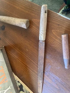 Antica lima metallo USA vintage manico legno 16" totale-SUPER CURATA - Foto 1 di 3