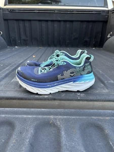 Hoka Bondi 5 Mujer Talla 9 Azul 1014759 MBBRD - Imagen 1 de 15