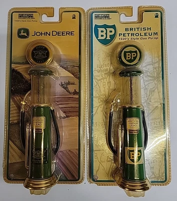 Pair Of 1920's Style Gas Pumps- BP And John Deere On Original Packaging - Image 1 of 4