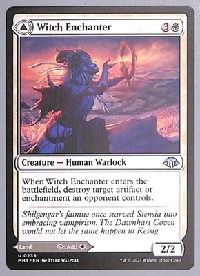 Witch Enchanter // Witch-Blessed Meadow - 239 - Modern Horizons 3 (MH3) MTG - Image 1 of 2