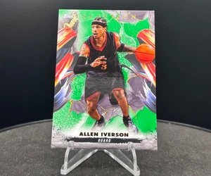 2024-25 Topps Inception Basketball - #91 Allen Iverson GREEN - Picture 1 of 2