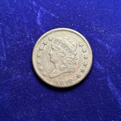 1812 Large Cent, VF Details Spectacular Coin!!! MM - Image 1 of 2