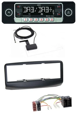 Dietz DAB Bluetooth USB MP3 Autoradio für Fiat Multipla 186 Facelift 2006-2010 - Bild 1 von 4