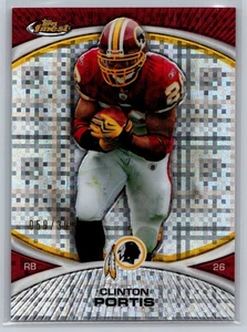 Tarjeta Clinton Portis 2010 Topps Finest X-Fractor #123 059/399 - Imagen 1 de 2