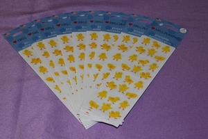 Mrs. Grossman's LOT of 9 Sealed Packages of Easter Chicks Stickers!! More ROLL! - Picture 1 of 1