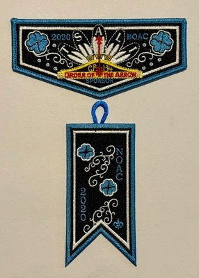 OA 134 TSALI S-122  2020 NOAC FUNDRAISER SPONSOR-#96 of 150 DANIEL BOONE COUNCIL - Image 1 of 4