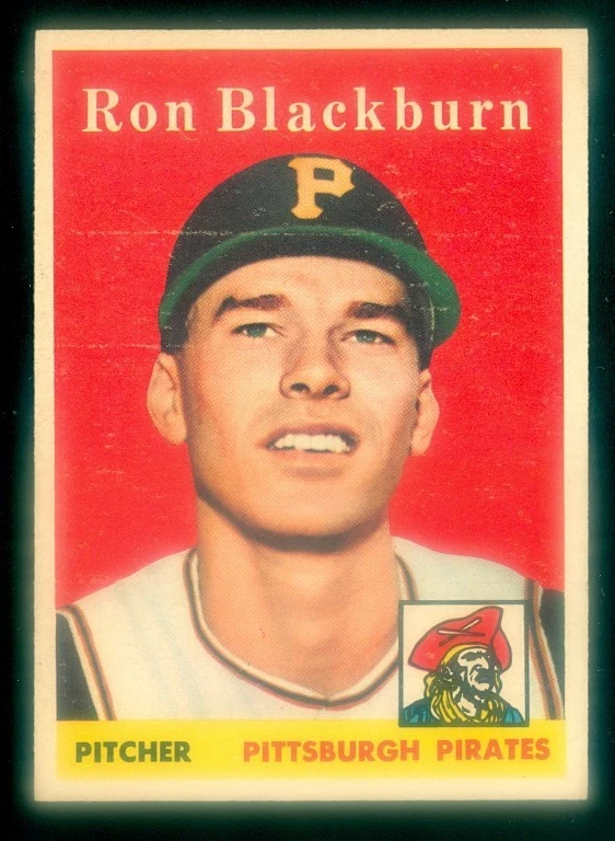 1958 TOPPS #459 RON BLACKBURN EXMT - Image 1 of 1