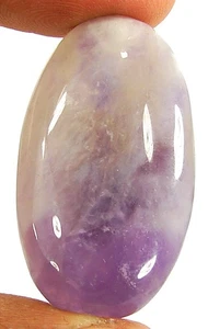 50.50 Ct Natural Lace Amethyst Loose Gemstone Cabochon Wire Wrap Stone - 26150 - Picture 1 of 2