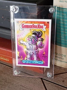 Garbage Pail Kids Trading Card #45 Smokin' Joe Signed And Numbered - Picture 1 of 2